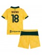 AC Milan Christopher Nkunku #18 Alternativní dres pro děti 2025-26 Krátký Rukáv (+ trenýrky)
